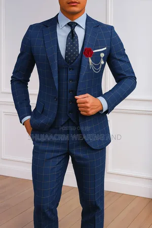 Goldish Blue Gent Suits