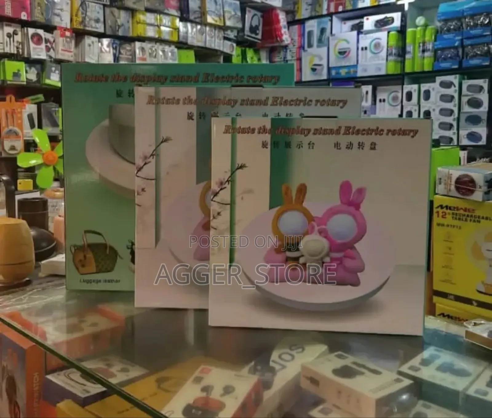 360 Degrees Electric Rotatory Stand for Business and Display (30cm)