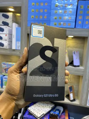 New Samsung Galaxy S21 Ultra 5G 256 GB Black