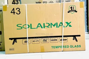 Solarmax Smart Tv Inch 43 Double Glass