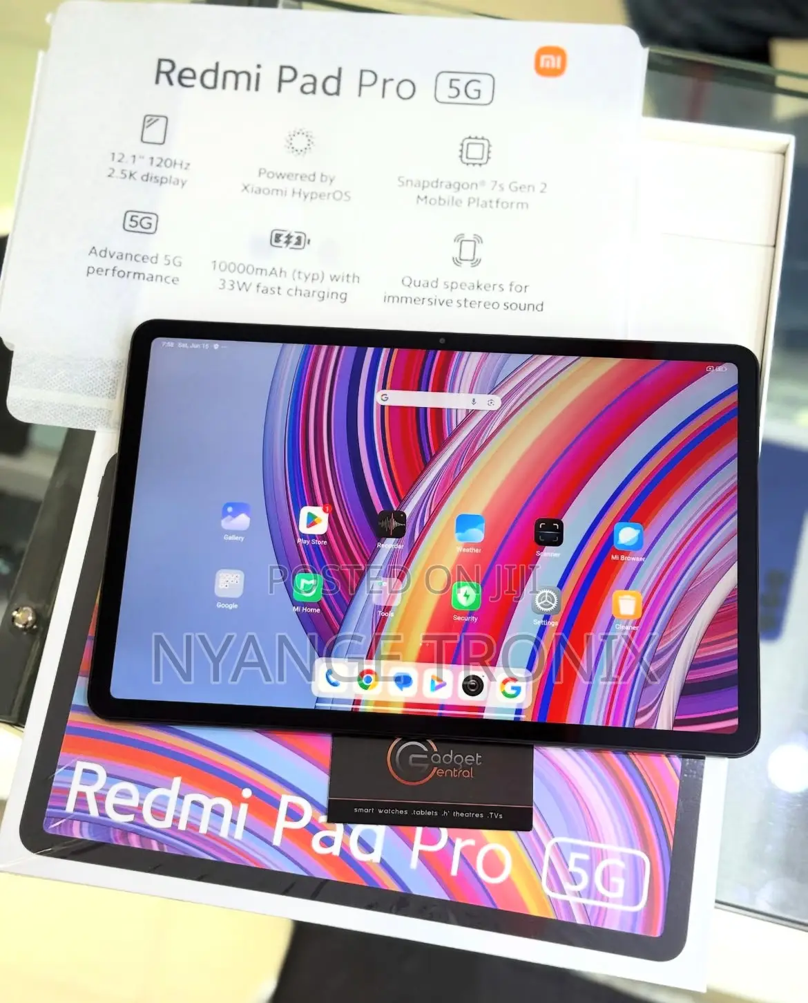 New Xiaomi Pad 5 Pro 5G 256 GB Silver