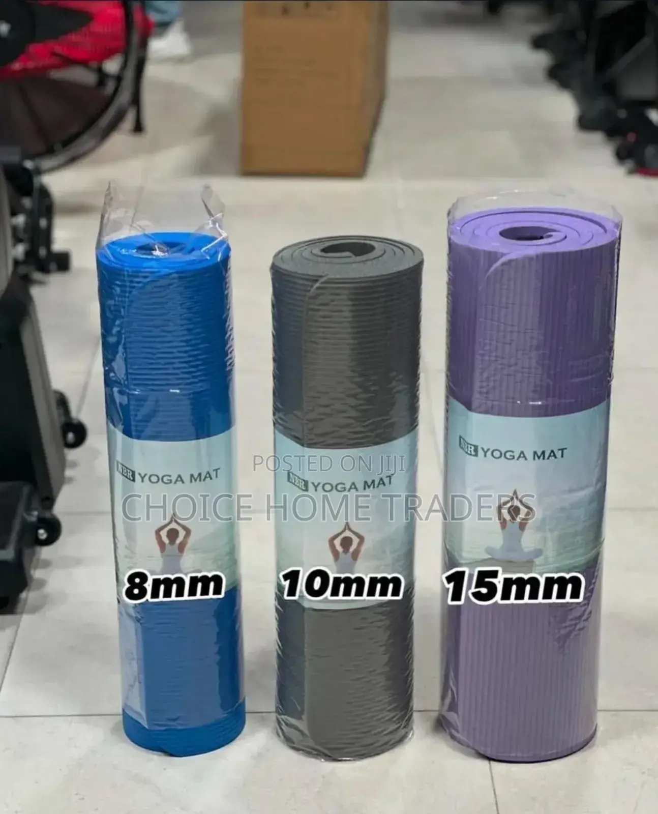 Yoga Mat(8mm,10mm,15mm)
