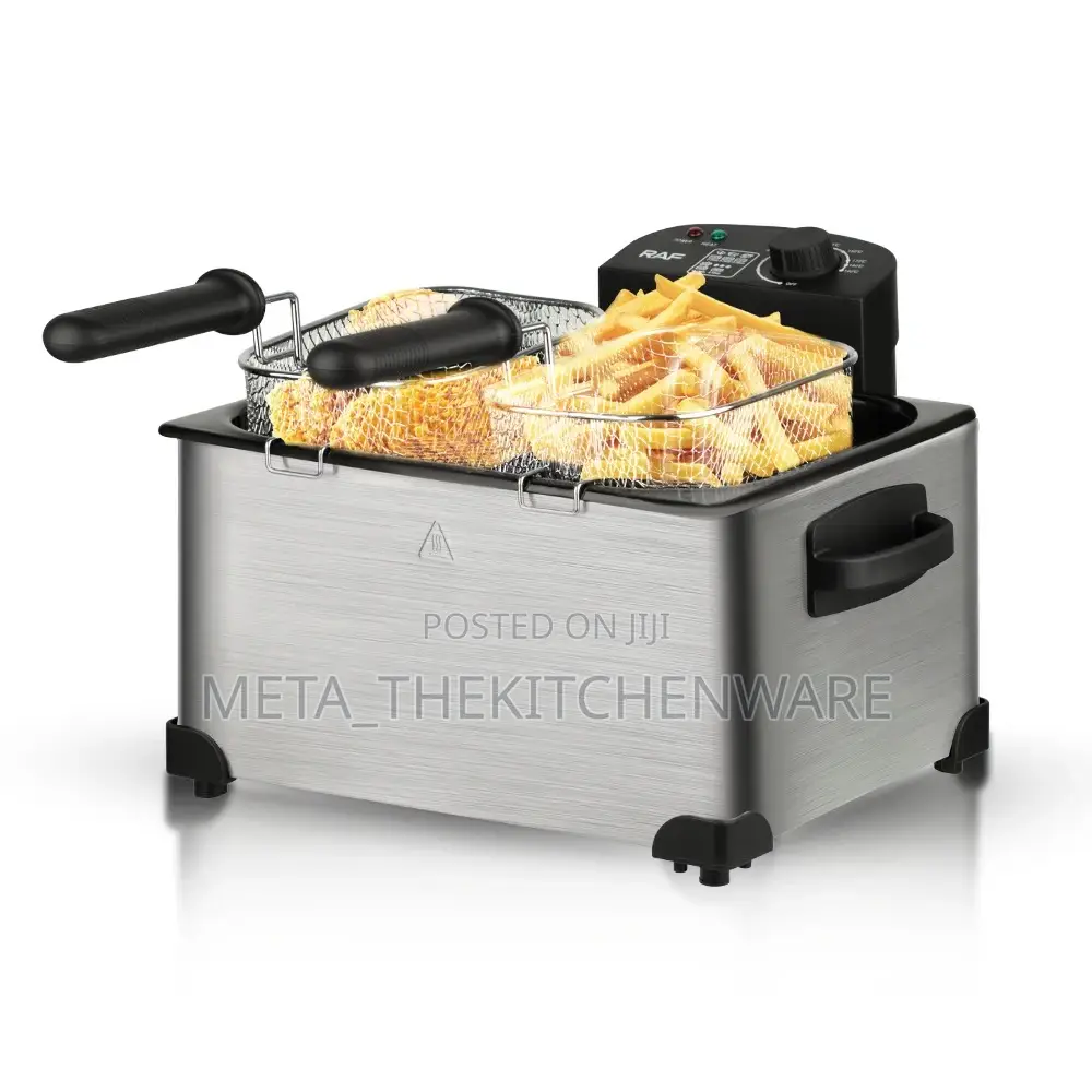 Raf Electric Double Deep Fryer 5l