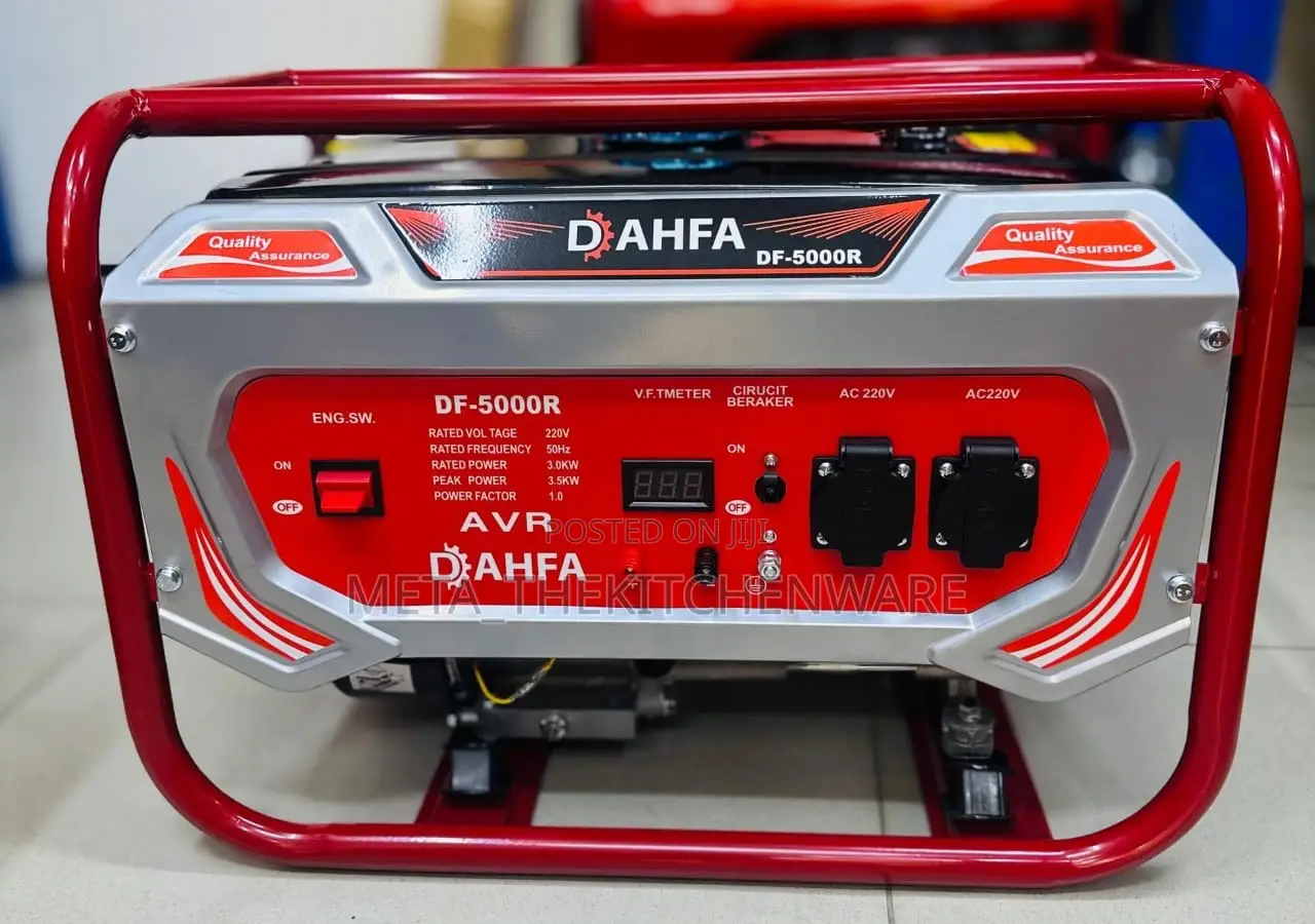 Dahfa Gasoline Generator With Avr System 3.5kv Df-5000r