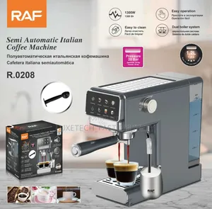 Raf Semi-Auto Coffee Maker 1.2 Liter Tank