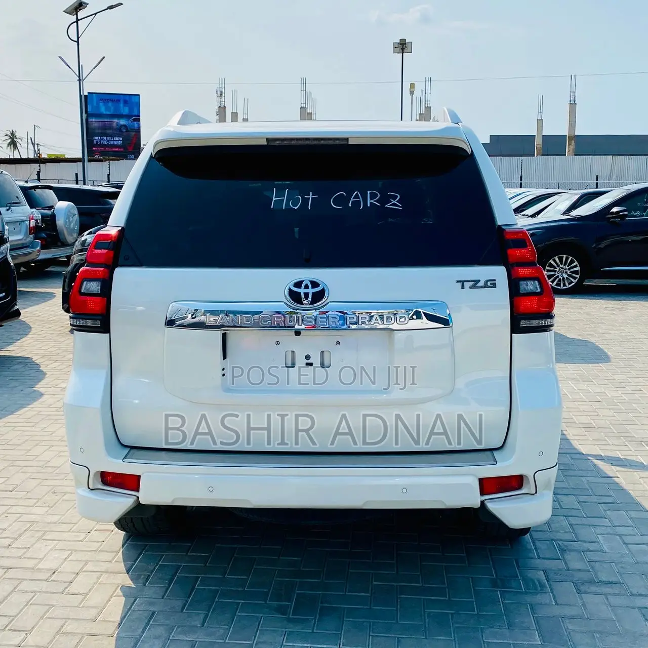 Toyota Land Cruiser Prado 2.8 2017 White