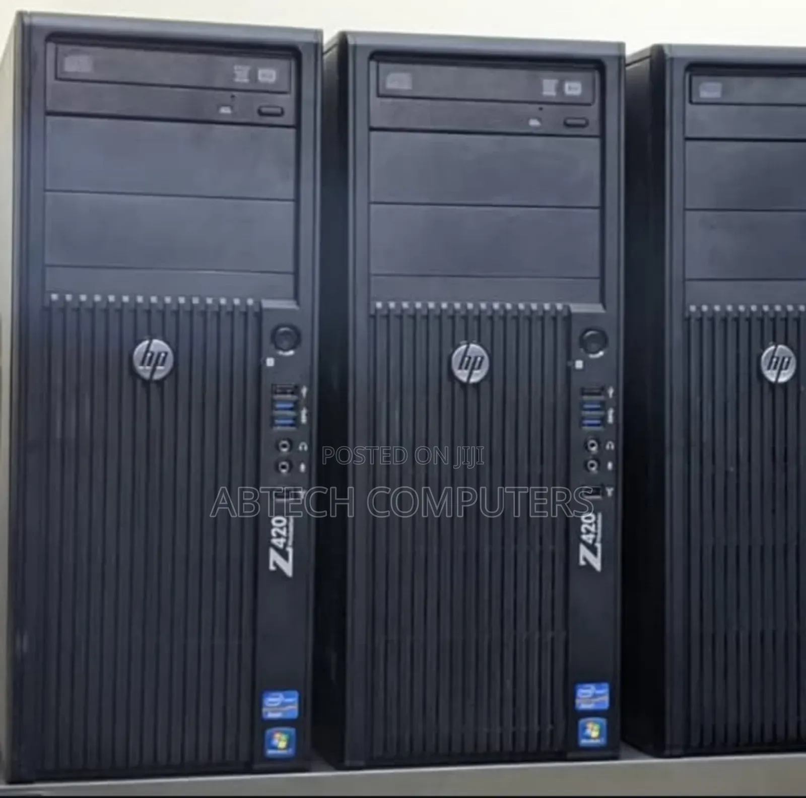 Desktop Computer HP Z420 8GB Intel Xeon HDD 500GB