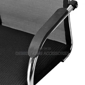 P Chair Visitor Study Home Office Computer Chair-Code 4009(Black)