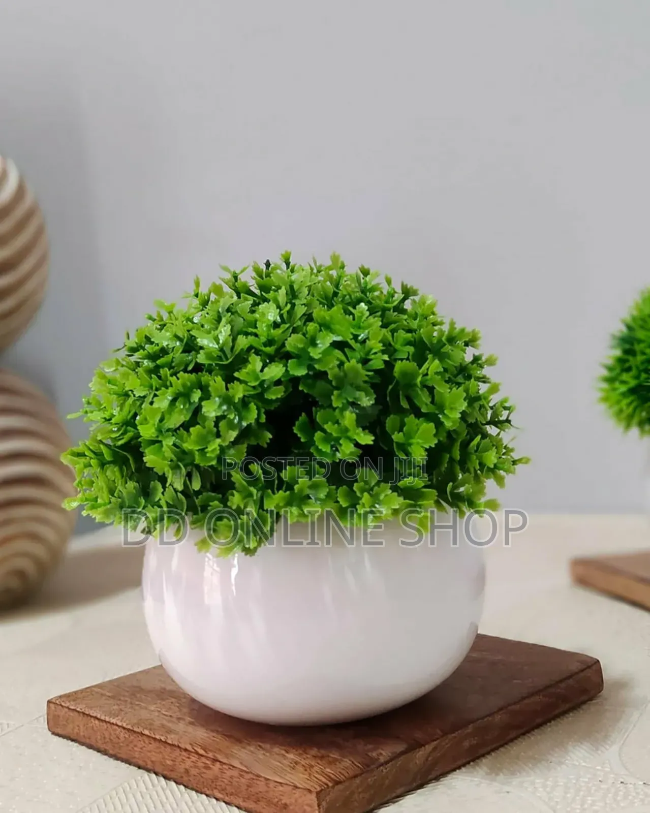 Fake Plants for Bathroom/Home Office Decor, Small Artificial.