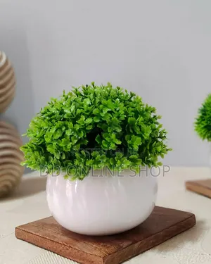 Fake Plants for Bathroom/Home Office Decor, Small Artificial.