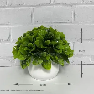 Fake Plants for Bathroom/Home Office Decor, Small Artificial.