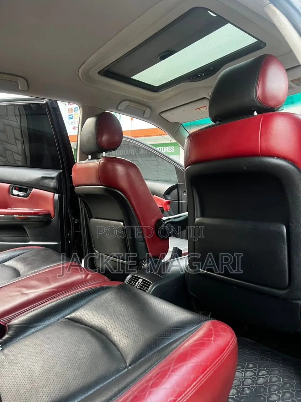 Toyota Harrier 2007 Maroon