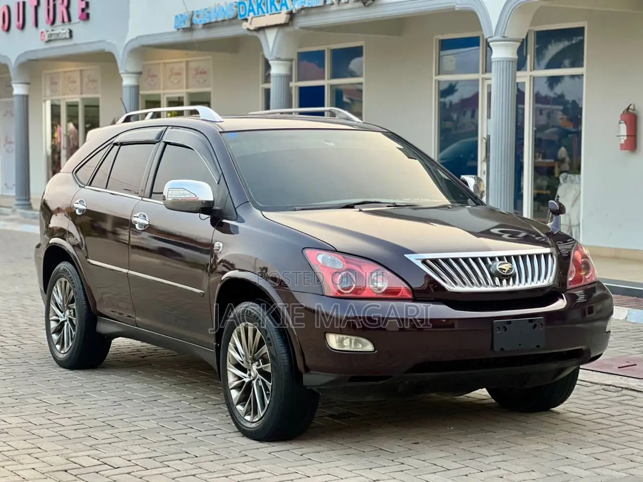 Toyota Harrier 2007 Maroon