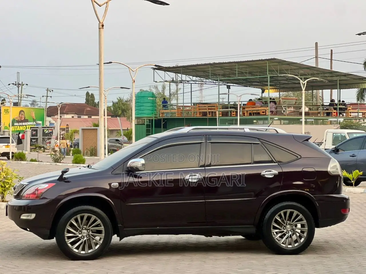 Toyota Harrier 2007 Maroon