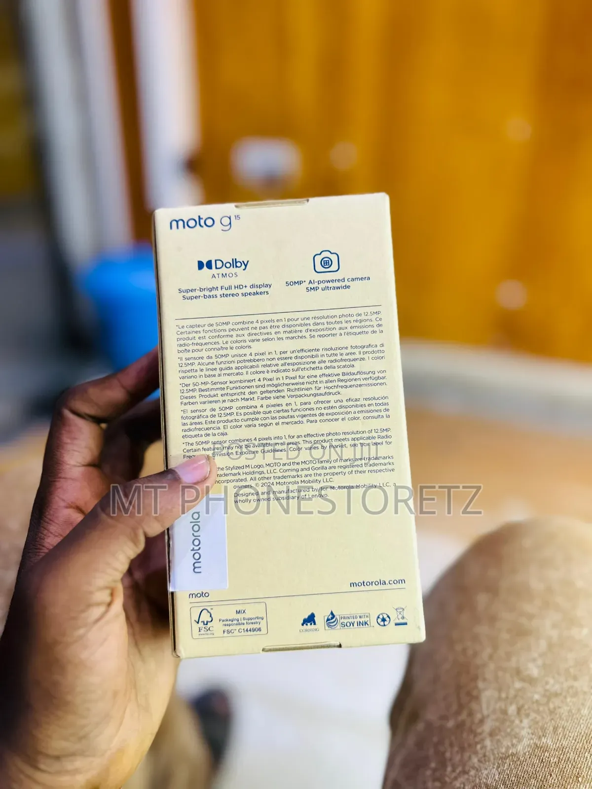 New Motorola Moto G15 256 GB