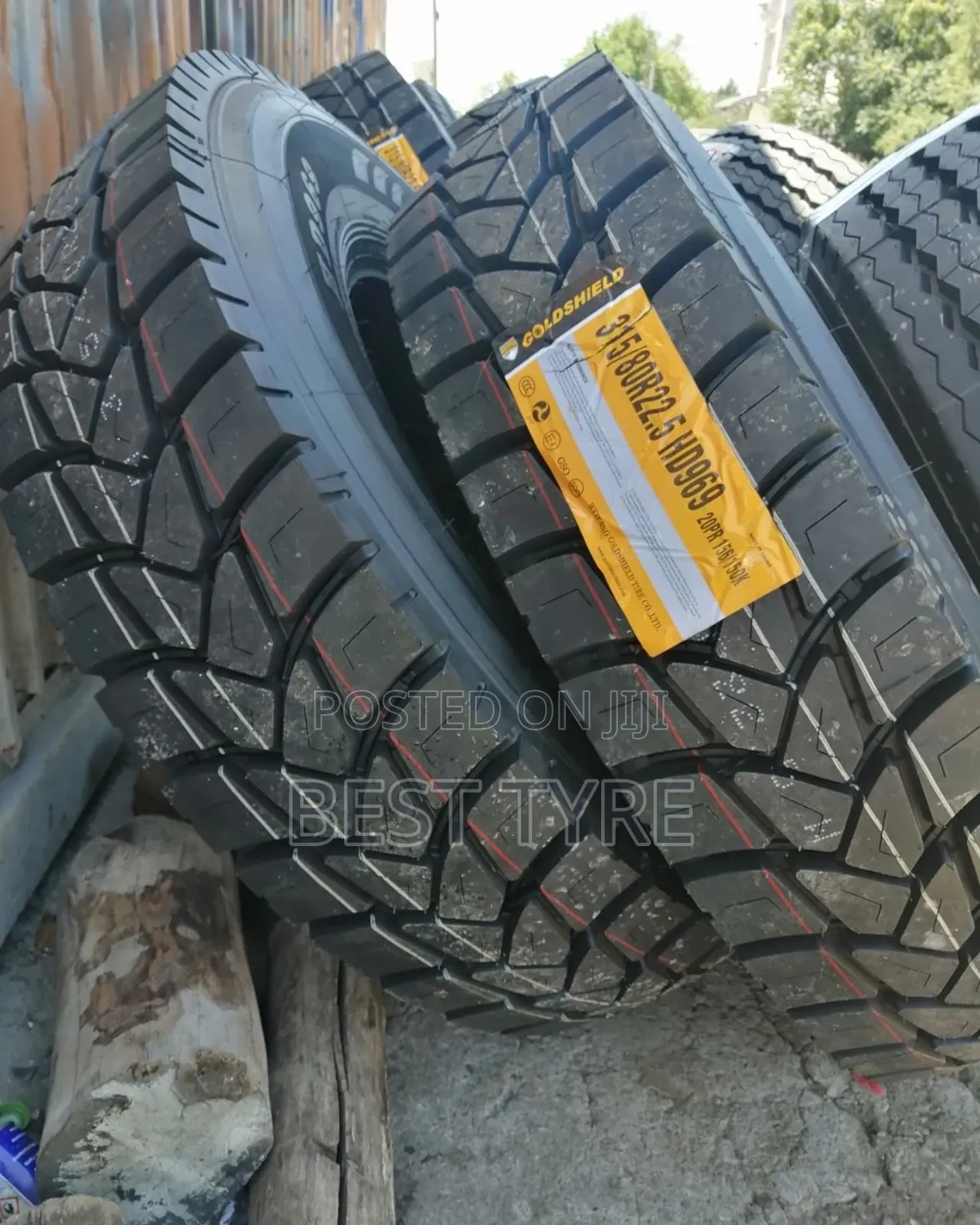 315/80r22.5 Goldshield Tyre