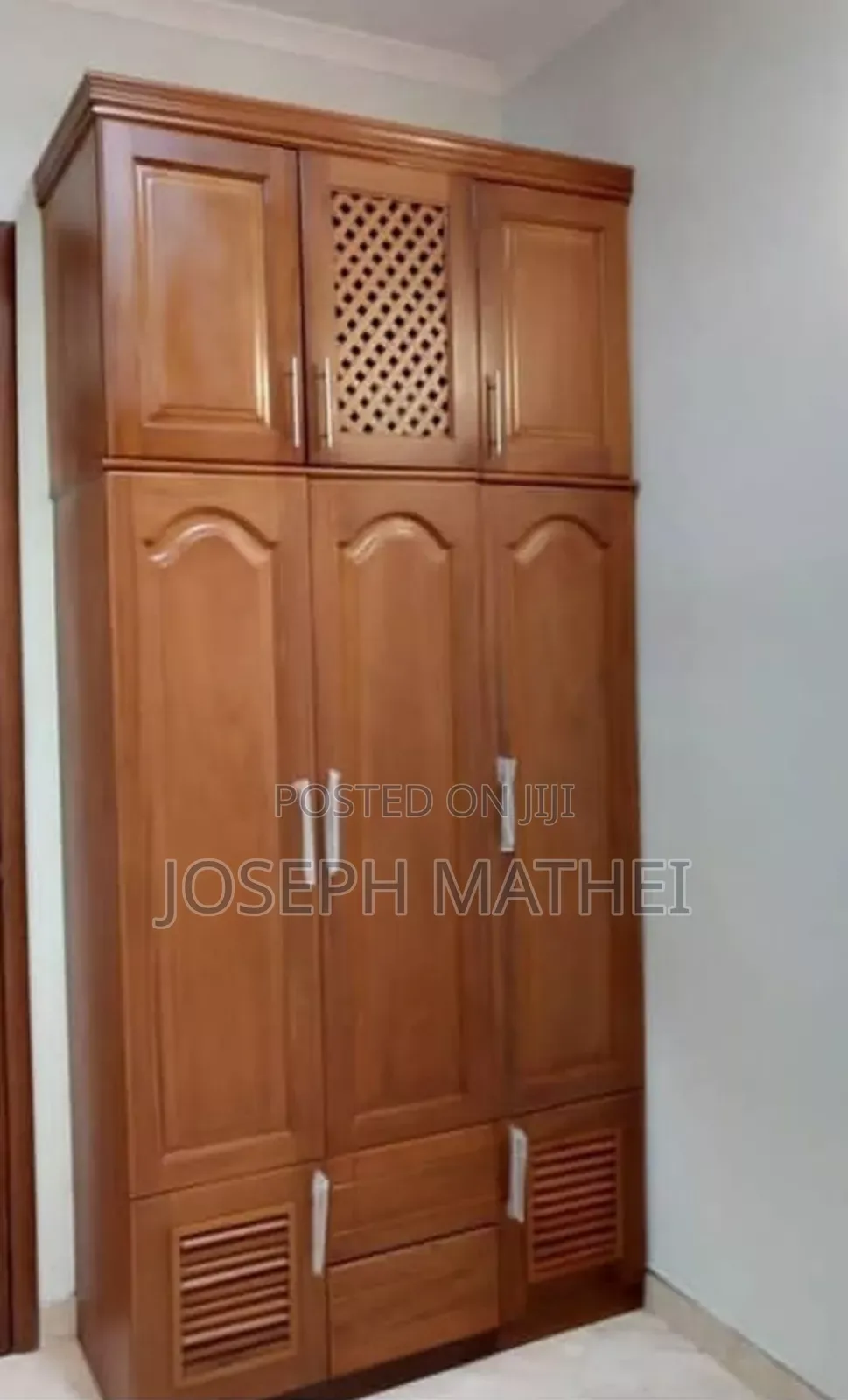 Kabati Mbao Ngumu Milango 3