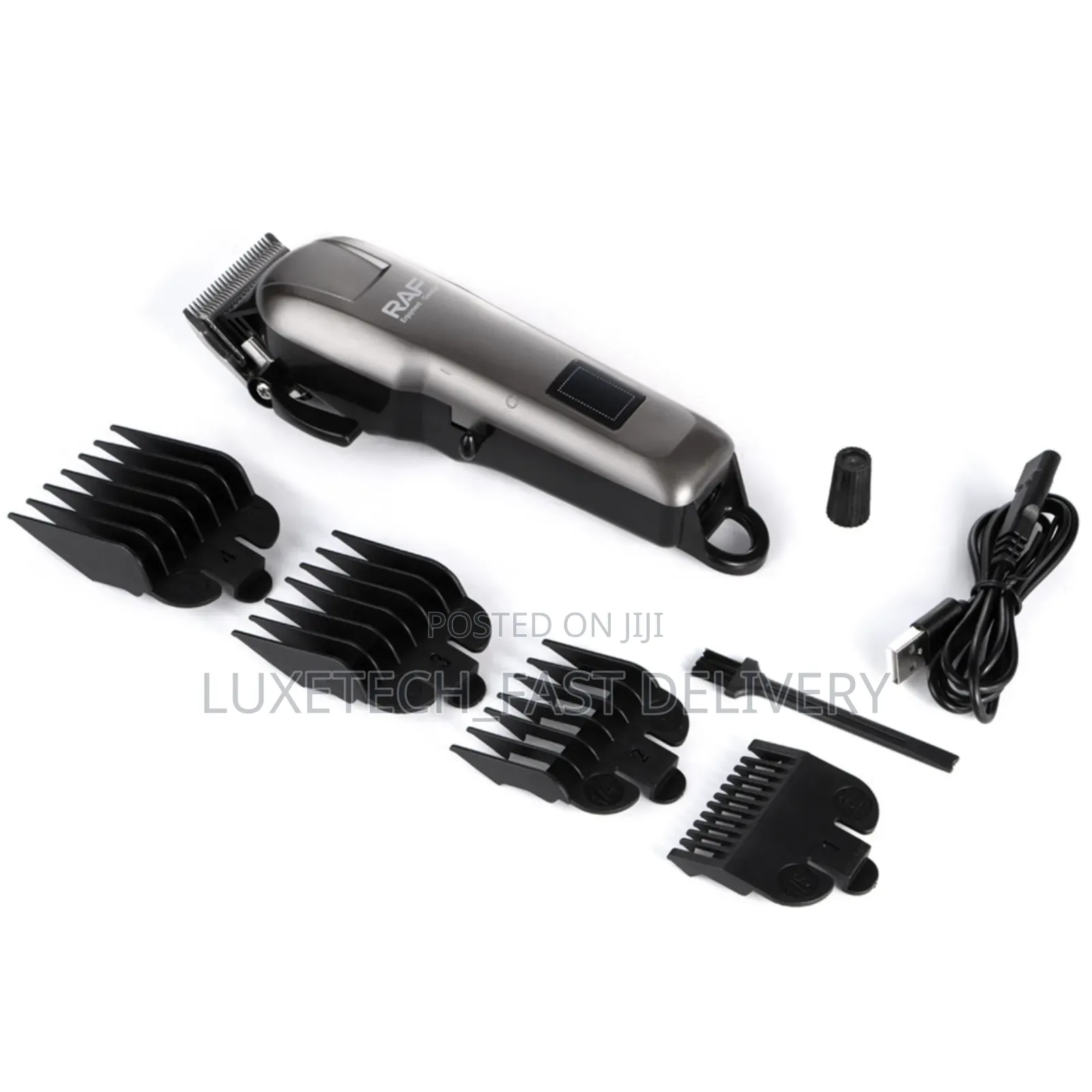 Raf R.40000 Hair Trimmer, Rechargeable Cordless Hair Clipper