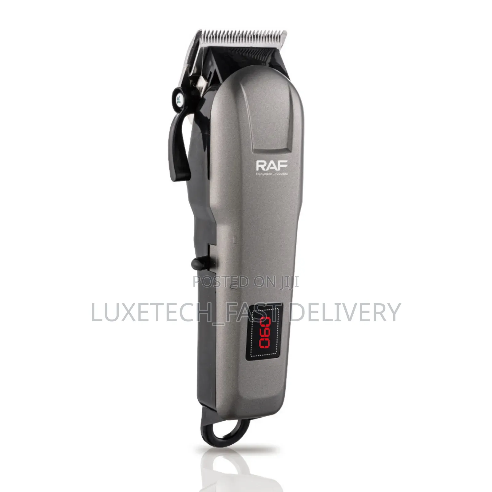 Raf R.400 Rechargeable Hair Clipper With a Digital Display