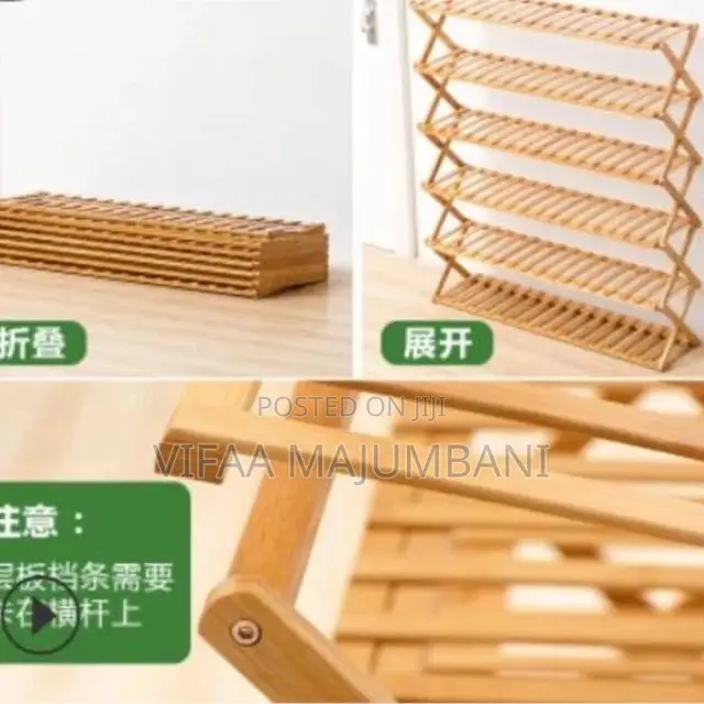 Bamboo Shoe Racks
