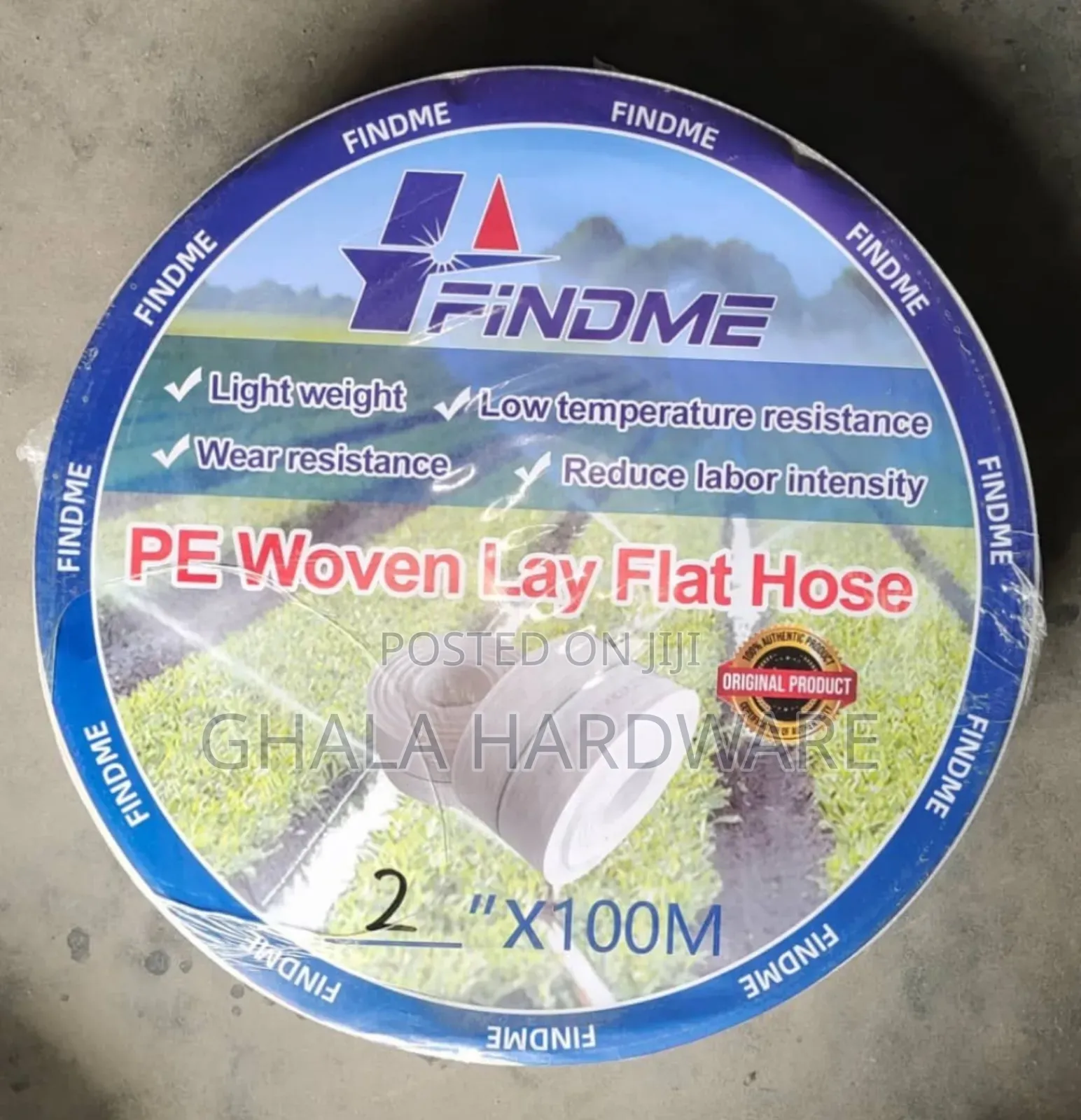 Pe Woven Lay Flat Hose 2" 100m