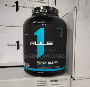 Rule 1 Whey Blend Chocolate Fudge 5lb Serv 65