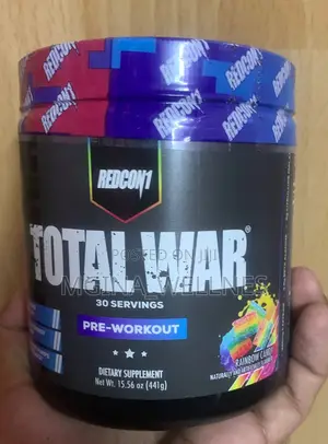 Redcon1 Total War Pre-Workout 441g, Enhance Endurance,