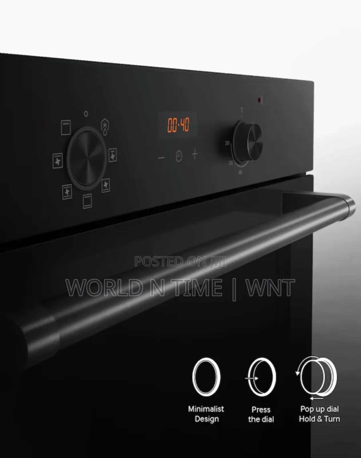 Samsung Nv60k5140bb Built In Oven 60cm Electric Ceramic Glass Black
