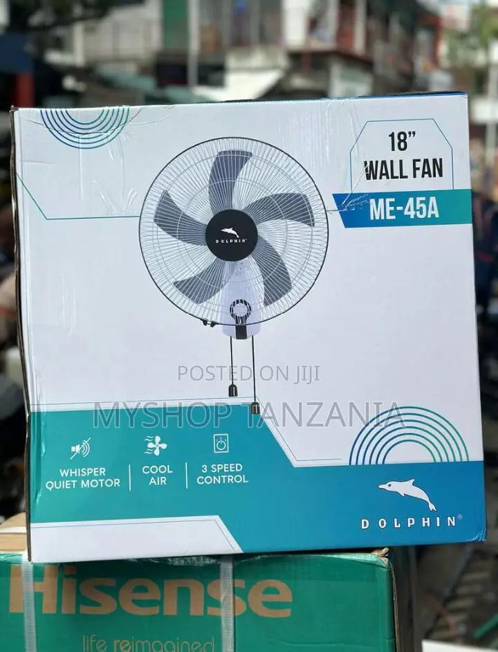 Dolphin Wall Fan Size 18 (45a)
