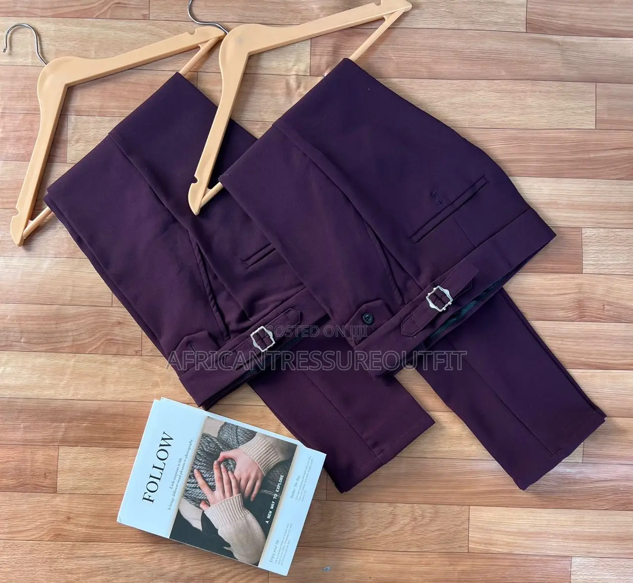 Trouser Available Cotton Texture Classic Fitwear Collection Size 30-36