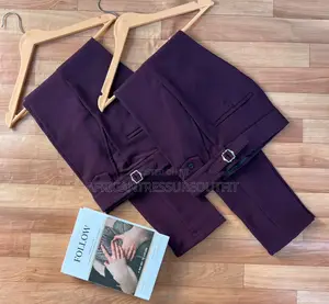 Trouser Available Cotton Texture Classic Fitwear Collection Size 30-36