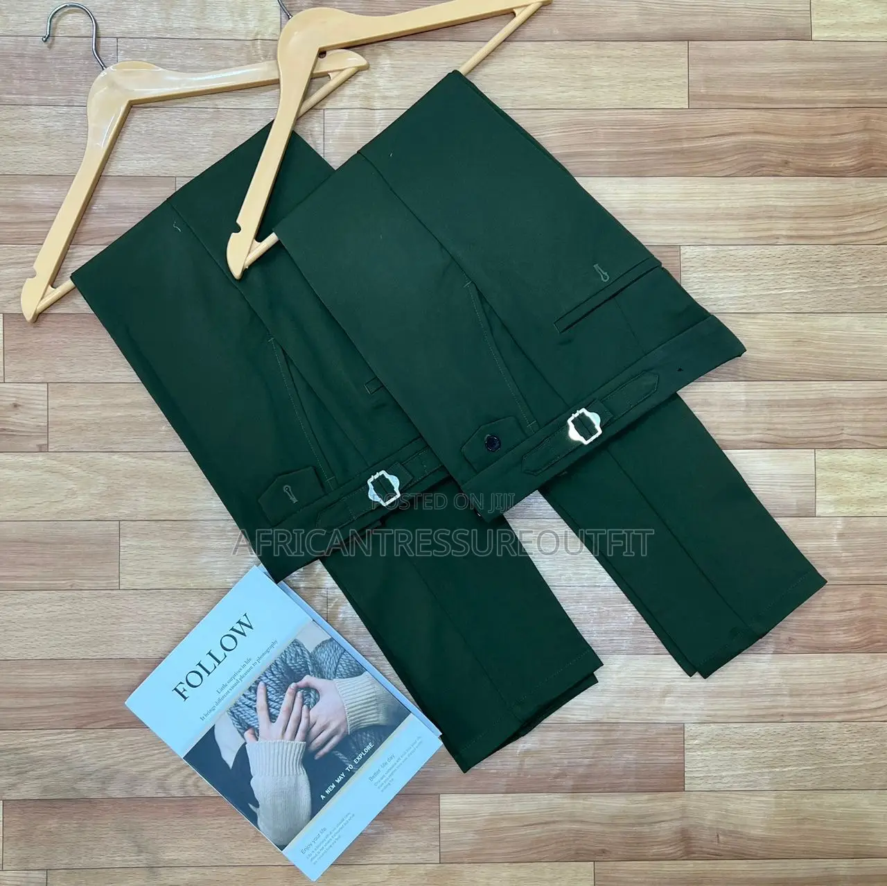 Trouser Available Cotton Texture Classic Fitwear Collection Size 30-36