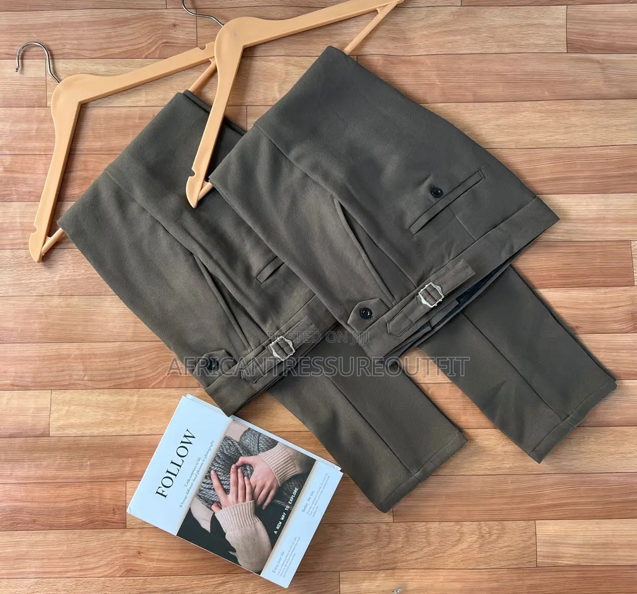 Trouser Available Cotton Texture Classic Fitwear Collection Size 30-36