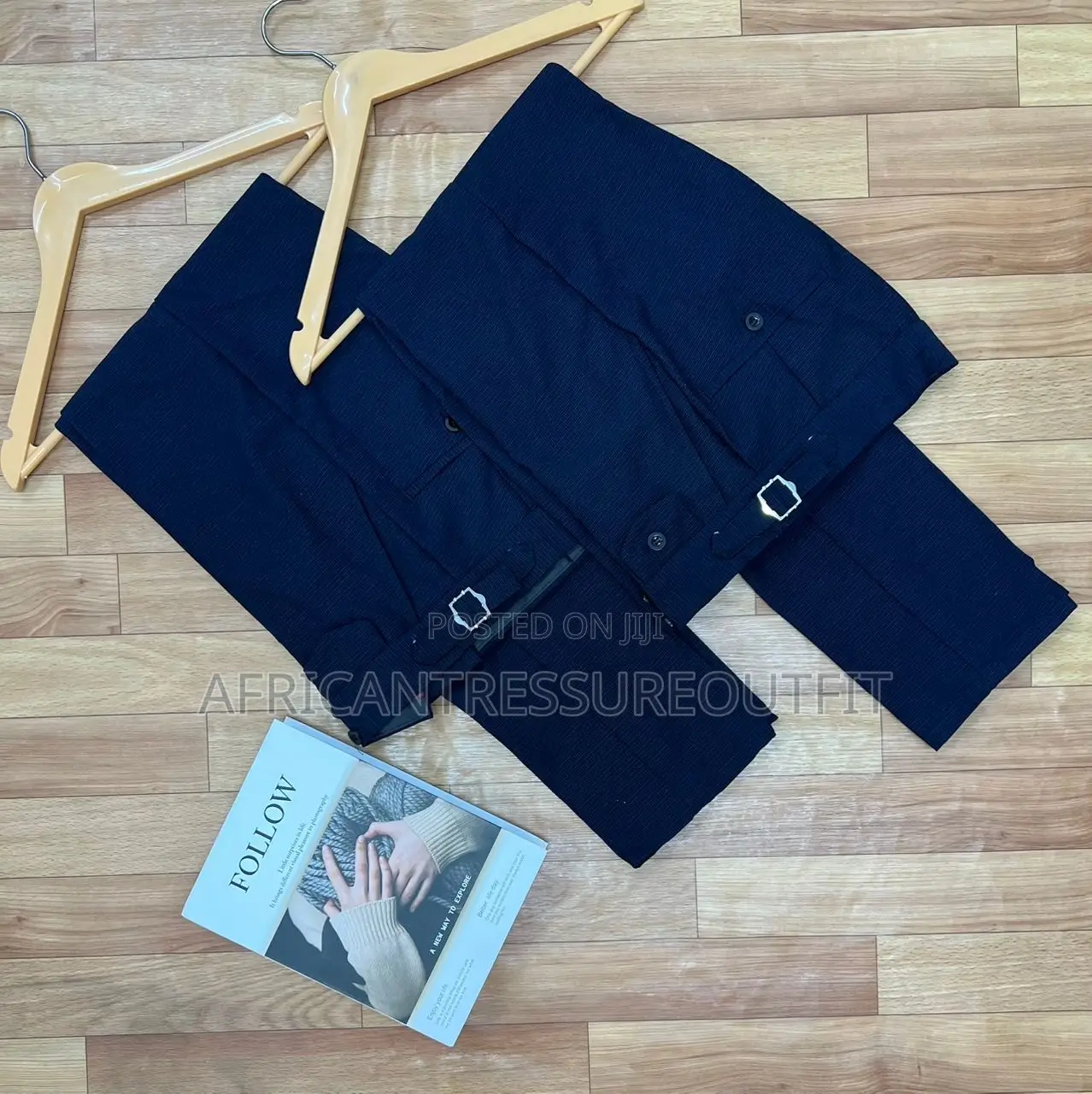 Trouser Available Cotton Texture Classic Fitwear Collection Size 30-36