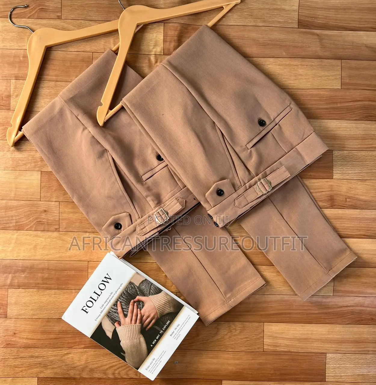 Trouser Available Cotton Texture Classic Fitwear Collection Size 30-36