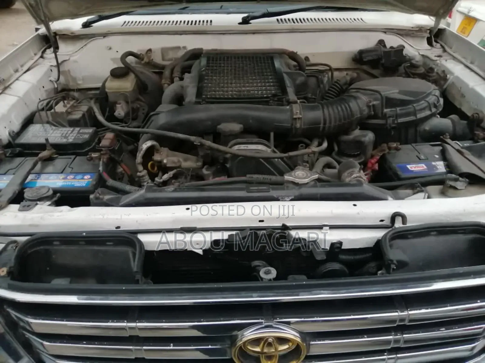 Toyota Land Cruiser 2003 Off white