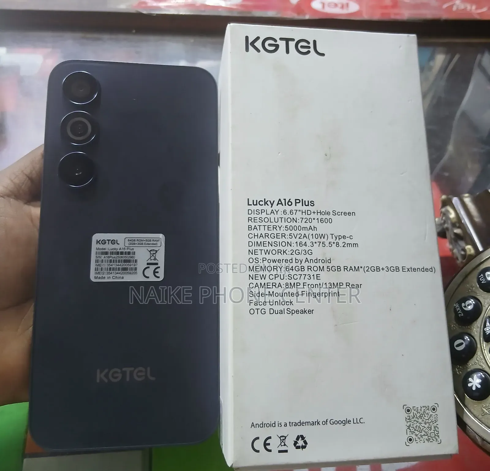 New Kgtel K401 64 GB Black