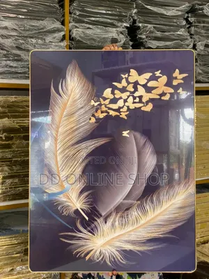 Luxury Crystal Wall Acrylic Painting/Stoned Art Frame.
