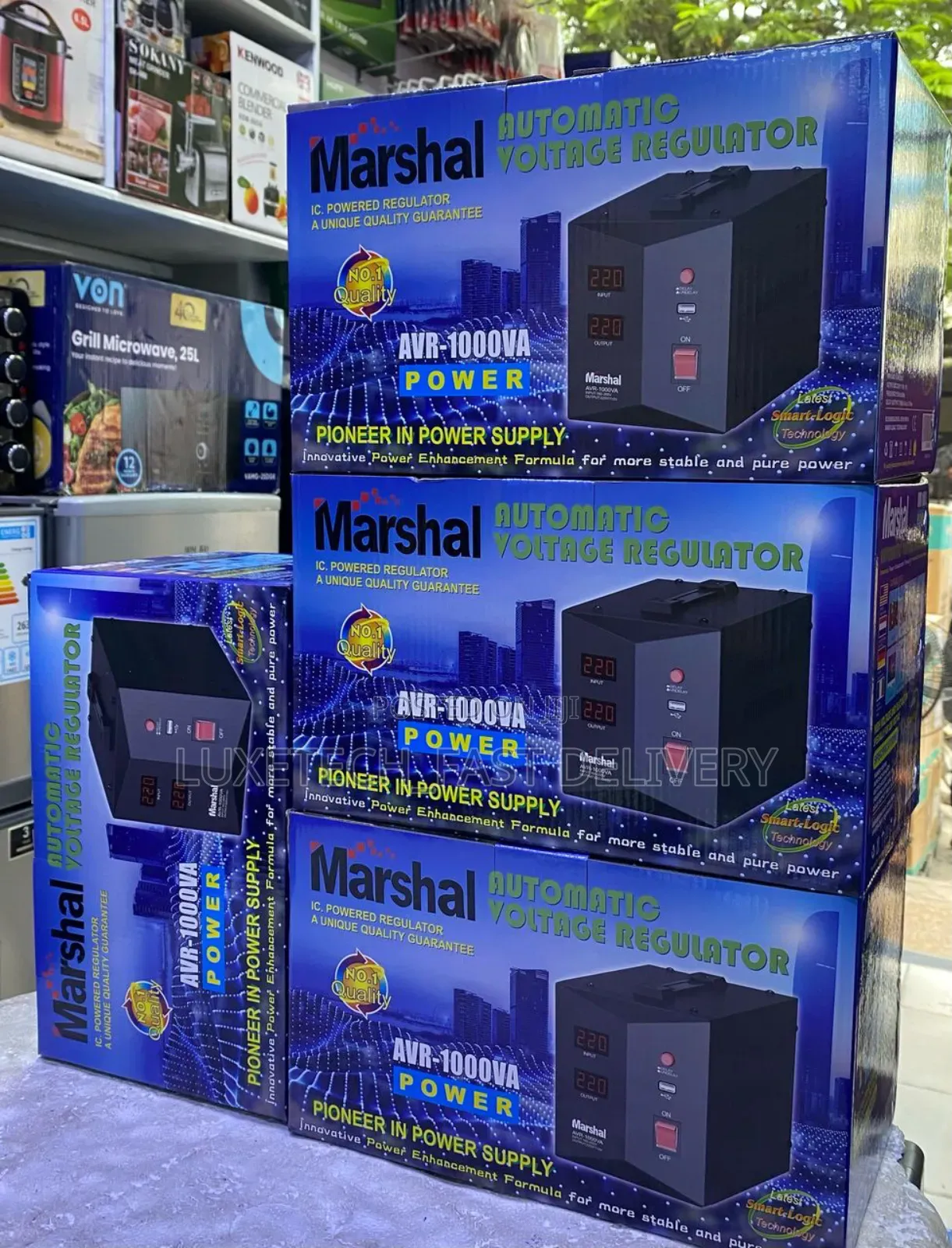 Marshal Stabilizer 1000 Watts Digital