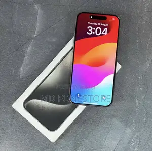 New Apple iPhone 15 Pro 256 GB Silver