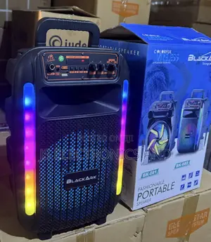 Blackark Speaker Ndogo Ina Mic Yake Pia Ina Ya Kutosha Led Light