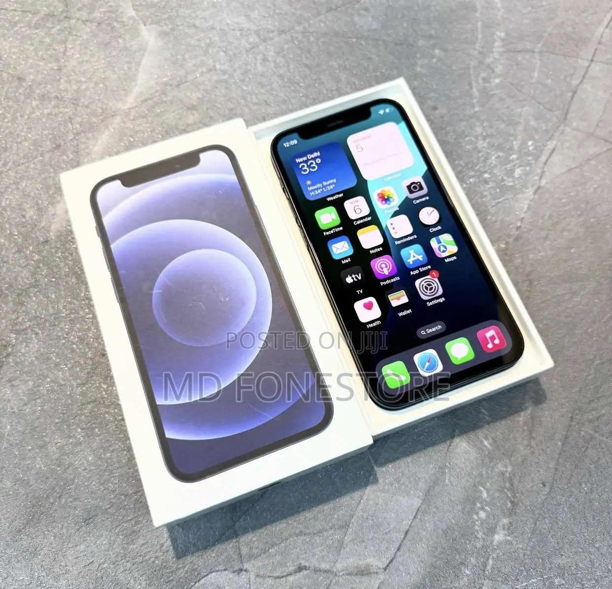 New Apple iPhone 12 128 GB Black