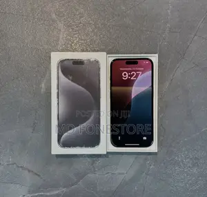 New Apple iPhone 15 Pro 256 GB Black