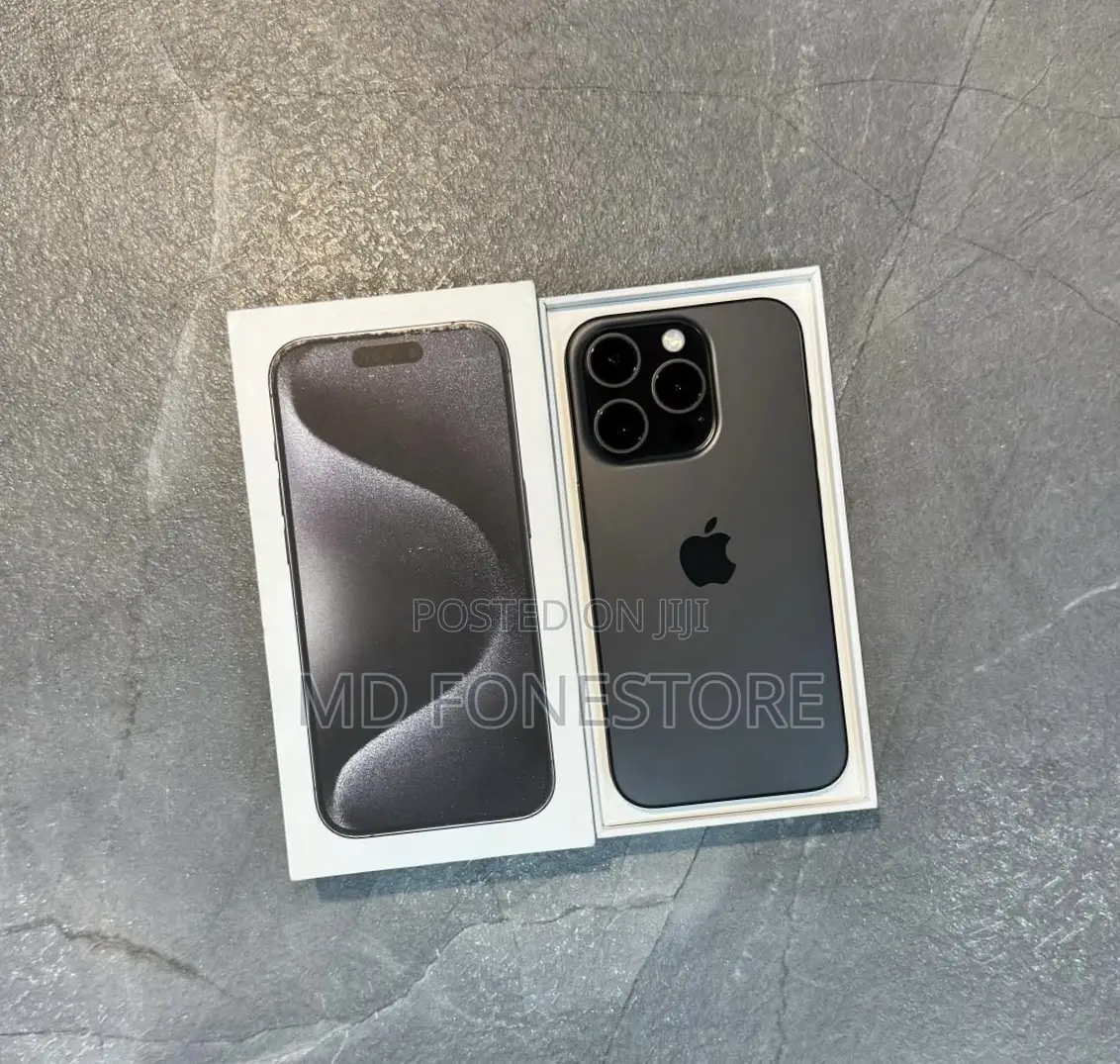 New Apple iPhone 15 Pro 128 GB Black