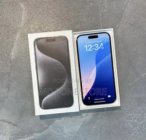 New Apple iPhone 15 Pro 128 GB Black