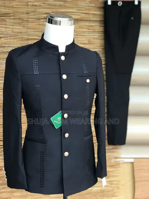 Black Zipped on Kaunda Suits
