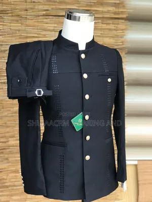 Black Zipped on Kaunda Suits
