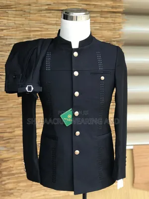 Black Zipped on Kaunda Suits