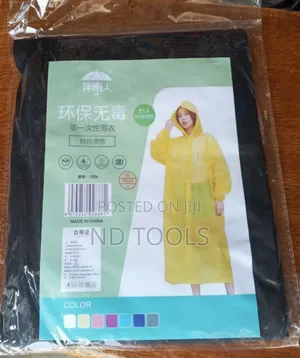 Silicon Rain Coat