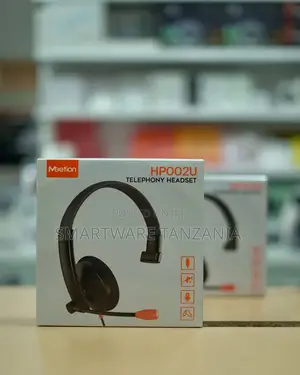 Meetion Single Ear Telephone Headset Hp002u Noise Canceling Microphone